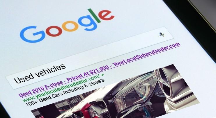 Used Vehicles Google Search - Automotive PPC Service with 3GEngagement